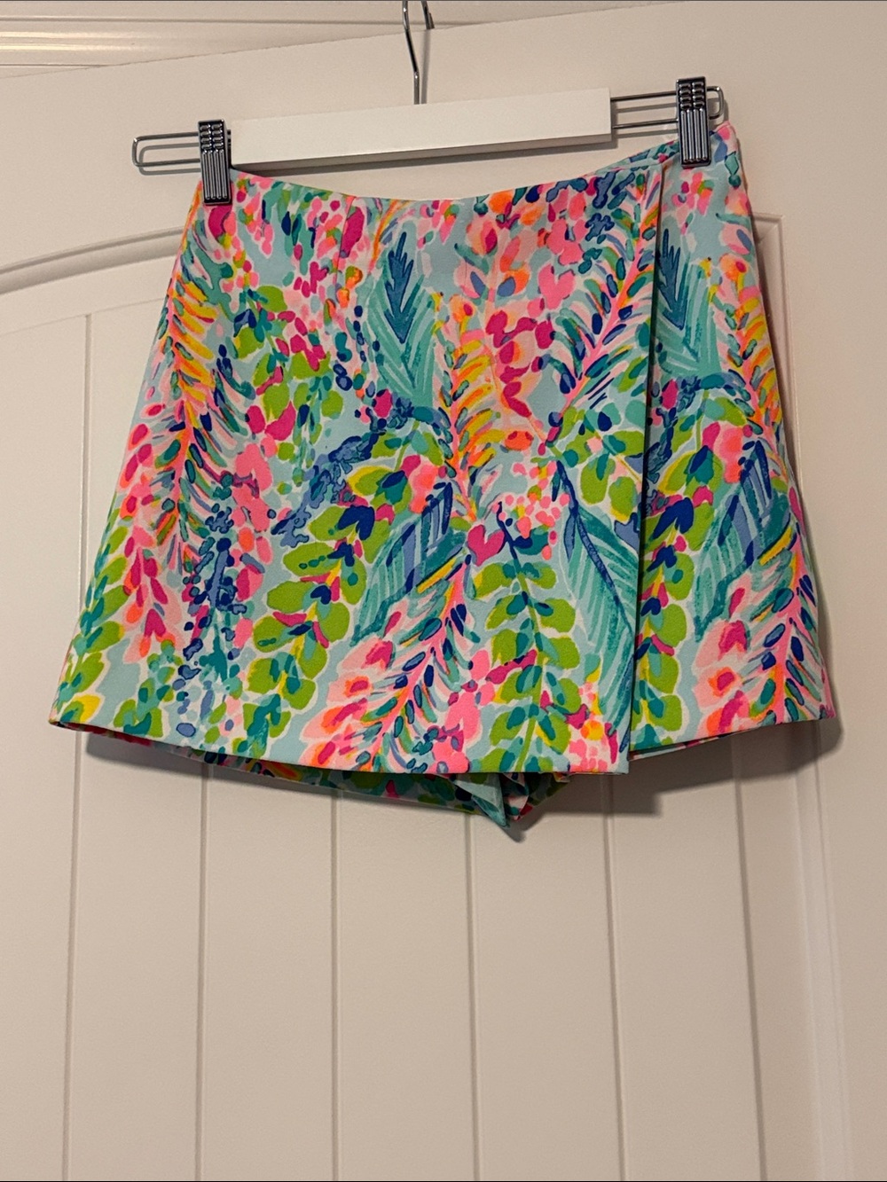 Lilly Pulitzer Skort Size 00 Tropical Floral Print